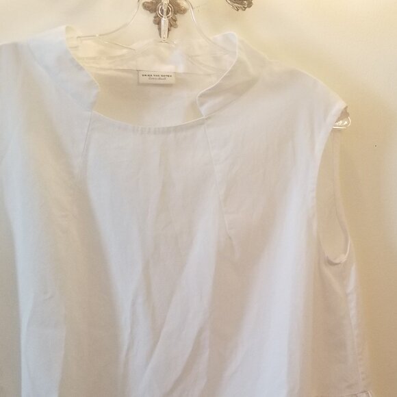 DRIES VAN NOTEN COTTON BLOUSE - Picture 5 of 10